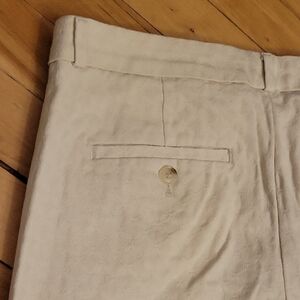Banana Republic Women's The Avalon Cream Pants‎ Size 8